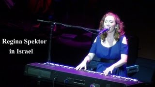 Regina Spektor Live in Israel 2013  Samson [upl. by Cnut]