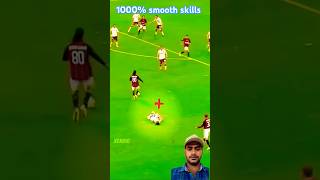 1000 smooth skills 😂 football realmadrid championsleague ronaldo skills footballskils [upl. by Dagley]