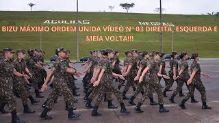 Como fazer Movimentos de Direita Esquerda e Meia Volta Volver Ordem Unida do Exército Brasileiro [upl. by Nitnert555]