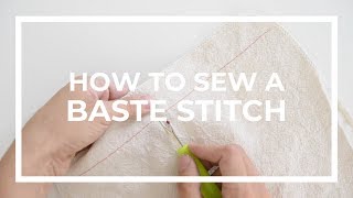 Hand Sewing Tutorial RIGHT HANDED Backstitching [upl. by Zehc950]