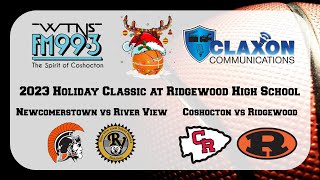 2023 Holiday Classic  Day 1 at Ridgewood High School  OHSAA Boys Basketball from FM 993 WTNS [upl. by Bowles]