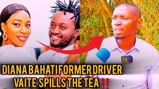 DIANA BAHATI FORMER DRIVER VAITE EXPOSE WHY HE LEFT spill tea on IRINE NEKESA amp KEVIN RELATIONSHIP [upl. by Sacha]