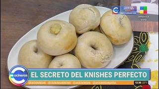 KNISHES DE PAPA Y CEBOLLA Todos los secretos de la gran Miriam Becker 👨‍🍳🤤 [upl. by Marys]