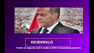 NAJNOVIJA VEST HITNO SE OGLASIO quotNEquot  INFO 1 [upl. by Menzies3]