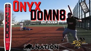 RhiNo Nation Bat Reviews  Onyx DOMN8 [upl. by Allister]