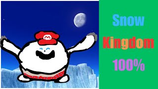 Completing Snow Kingdom Was A Pain Super Mario Odyssey [upl. by Romo530]