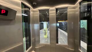 2023 quotSMW Elevator ABquot MRL Traction Elevator  Blackeberg Subway Station Bromma Sweden [upl. by Goer]