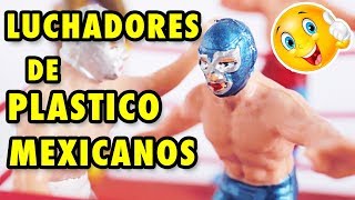 LUCHADORES DE PLÁSTICO MEXICANOS Colección y Breve Historia [upl. by Fulvia]