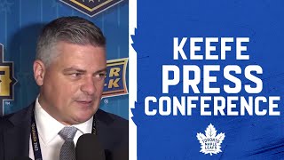 Sheldon Keefe  NHL Draft Media Availability  June 29 2023 [upl. by Silverts]