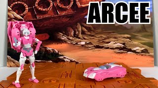 Transformers War for Cybertron Trilogy Earthrise ARCEE Unboxing and Review [upl. by Singer]