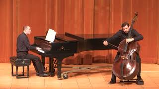 Luigi Boccherini  Cello Sonata No 6 in A maj G 4 live at CIM [upl. by Funk]