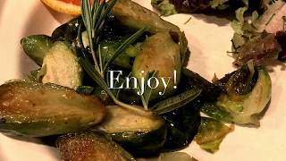 Sautéed Brussel Sprouts [upl. by Sweeney915]