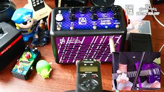 Caline Blacksmith CA 200 G Guitar amp demo [upl. by Anigroeg]