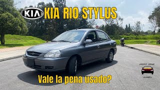 KIA RIO STYLUS🚗 ¿LO DEBERÍAS COMPRAR USADO reseña [upl. by Sirovaj374]