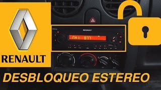 COMO QUITAR EL PITIDO DE ESTÉREO RENAULT KANGOO Y OTROS DESBLOQUEO [upl. by Daukas695]