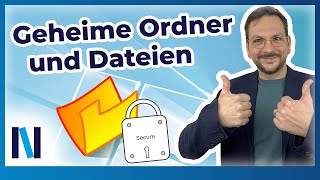 Windows 11 So versteckst Du Deine Ordner und Dateien [upl. by Robina]