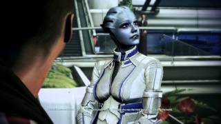 Mass Effect 3 Liara amp MShep Romance 11 Together Forever After Thessia New Romance [upl. by Nnyltiac]