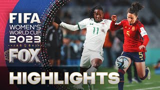 Spain vs Zambia Highlights  2023 FIFA Women’s World Cup [upl. by Anni]