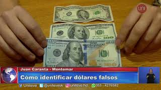 ¡Cómo detectar un dólar falso [upl. by Ody494]