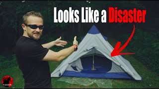 I DREAD Camping In This Tent  Alps Mountaineering Trail Tipi 2 Tent  Preview and First Look [upl. by Arua456]