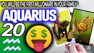 Aquarius ♒ 🤑YOU WILL BE THE FIRST MILLIONAIRE IN YOUR FAMILY 💰 horoscope for today AUGUST 20 2024 ♒ [upl. by Hailey]