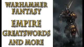 Warhammer Fantasy Lore  Greatswords and Free Company Militia Empire Lore [upl. by Rector287]