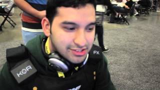 KORFX Gaming vest demos at SXSW Gaming Expo 2014 2 [upl. by Albertson]