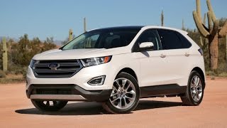 2015 Ford Edge Review First Drive [upl. by Sosna915]