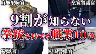 【ゆっくり解説】日本で拳銃所持が出来る意外過ぎる職業10選 [upl. by Alo]