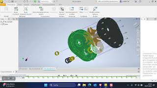 Inventor 2025  Explosionszeichnung für ein MalteserKreuzradgetriebe [upl. by Etteb]
