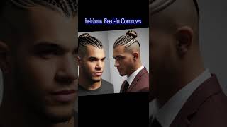 A fitting title for a feedin cornrows hairstyle could be quotElegant FeedIn Cornrows [upl. by Sioled]