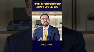 Tipos de infiltrações ortopédicas e para que serve cada uma [upl. by Ainsworth305]