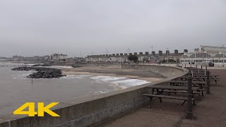 Lowestoft Walk Town Centre amp Beach【4K】 [upl. by Nebeur]