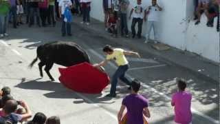 TORO EMBOLAO VEJER 2012 PRODUCCIONES FLOR [upl. by Behl]