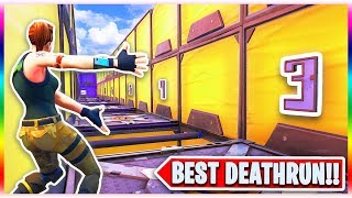 The BEST Super Easy DEFAULT Deathrun Fortnite Creative Mode [upl. by Raynata]