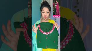 Meesho Anarkali dress with dupatta haul ✨😱 Meesho haul 💝 fashion meesho meeshohaul [upl. by Ambrogio]