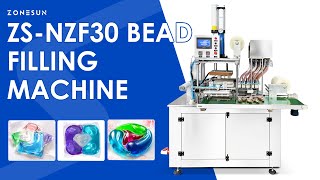 Zonesun ZSNZF30 Laundry Detergent Pods Packing Machine [upl. by Ad]