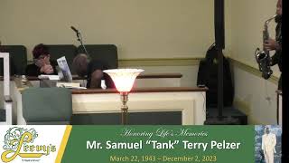 Mr Samuel quotTankquot Terry Pelzer  December 8 2023 Leevys Funeral Home [upl. by Ydda]