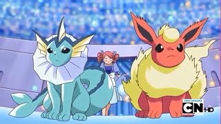 Flareon x Vaporeon AMV  Shower [upl. by Hsizan286]