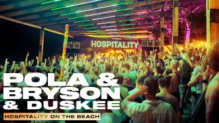 Pola amp Bryson  Duskee  Live  Hospitality On The Beach 2023 [upl. by Atelra]