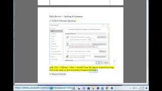 Fix Spell Check not working in Microsoft Outlook 2024 updated [upl. by Eirrod]