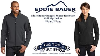 Eddie Bauer Rugged Water Resistant Full Zip Jacket EB534EB535 [upl. by Suki]