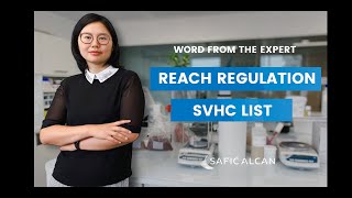 REACH regulations  The SVHC product list [upl. by Nnyledam504]