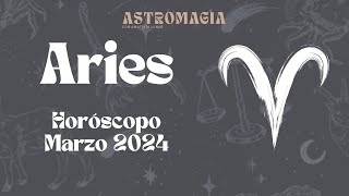 Aries ♈️  Horóscopo Marzo 2024 [upl. by Hillary]