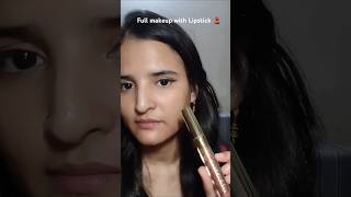 Full makeup with lipstick 💄🤩Anihashaikh16 shortviral lipstick makeupideas shortvideo [upl. by Lledniw]