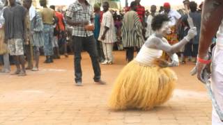 Techiman Ghana Apoo Festival 2015  Priestesses Dance [upl. by Jany]