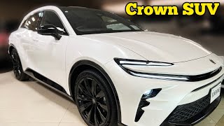 Toyota Crown SUV Hybrid 2024  Toyota’s most luxurious Suv [upl. by Asirrom]