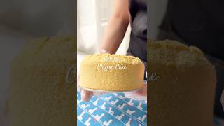 Lemon Chiffon Cake lemonchiffoncake lemoncake lemon softcake fluffycake [upl. by Yankee434]