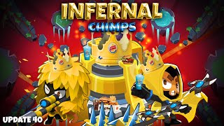 Infernal CHIMPS Black Border Guide LOTR—The Return of the King BTD6 [upl. by Baskett]