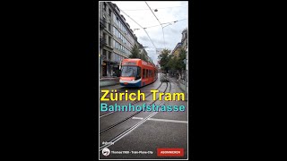 Cobra und Flexity Tram bei der Bahnhofstrasse in Zürich  shorts [upl. by Anna-Maria]